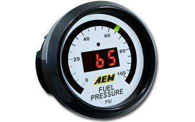 AEM Digital Oil/Fuel Pressure Gauges 0-100 PSI (30-4401)
