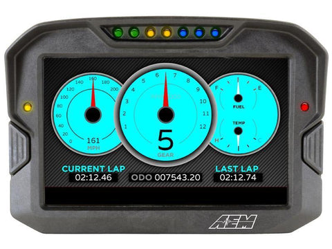 AEM CD-7L Carbon Logging/Non-GPS Display (30-5701)