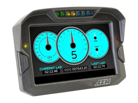AEM CD-7G Carbon Non-Logging Display w/ GPS (30-5702)