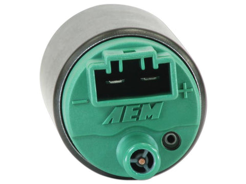 AEM E85-Compatible Offset Inlet High Flow In-Tank Fuel Pump - 340LPH (50-1200)