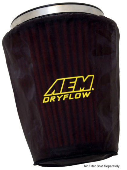 AEM Air Filter Wrap 7 1/2 inch Base 5 inch Top 9 inch Tall (1-4003)