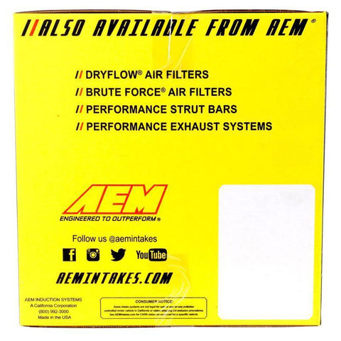 AEM Brute Force Intake System | 2004-2005 Jeep Wrangler 2.4L w/o IAT Sensor (21-8308DC)