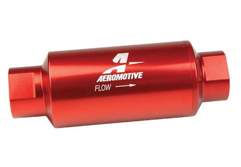 Aeromotive 40 Micron ORB-10 Red Fuel Filter (12335)