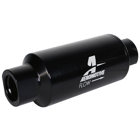 Aeromotive 10 Micron In-Line Fuel Filter with ORB-10 Ports (12350)