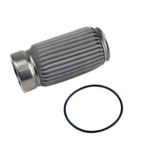 Aeromotive Filter Element - Crimp - 100 Micron SS (12614)