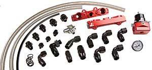 Aeromotive Fuel Rail Kit with Adjustable Regulator Subaru STi - Modern Automotive Performance
