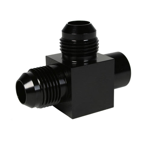 Aeromotive 2x Male AN-08 x ORB-06 Port Tee with Gauge Port (15119)