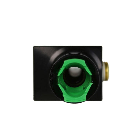 Aeromotive 3/8in Quick Connect with AN-08 port and 1/8in gauge port (15121)