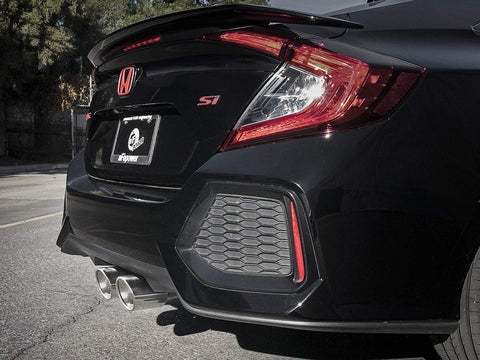 aFe Takeda 3" to 2-1/2" 304SS Cat-Back Exhaust | 2017-2021 Honda Civic Si Sedan (49-36621)