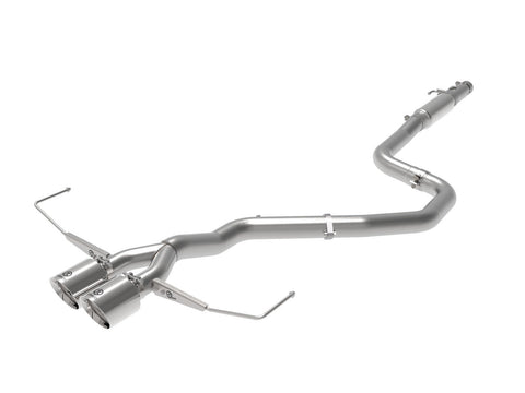 aFe Power Takeda 3" to 2-1/2" 304 Stainless Steel Cat-Back Exhaust System | 2019 - 2021 Hyundai Veloster 1.6 (49-37011)