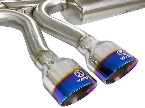 aFe Takeda 3" to 2-1/2" 304SS Cat-Back Exhaust | 2017-2021 Honda Civic Si Coupe (49-36618)