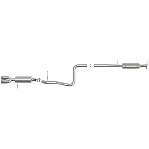 aFe Power Takeda Stainless Steel Cat-Back Exhaust System | 2014-2019 Ford Fiesta ST (49-33140-B/P)