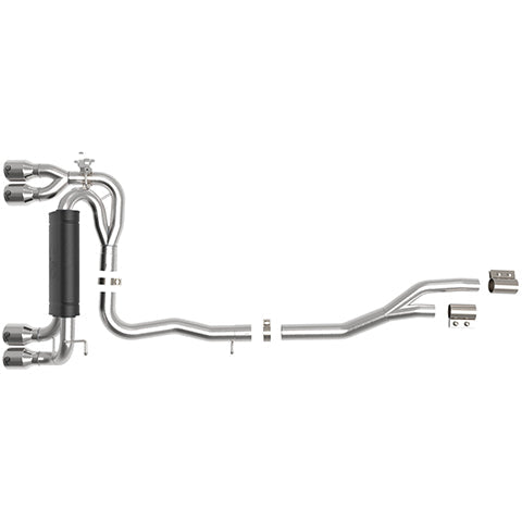 aFe Power MACHForce XP Cat-Back Exhaust System | 2019-2021 BMW M2 Competition (49-36350-X)