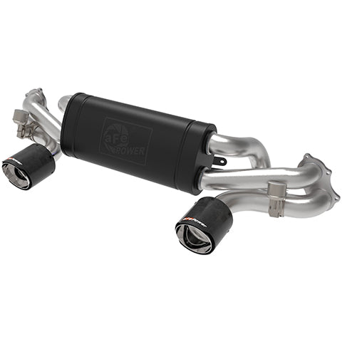 aFe Power MACH Force-XP Stainless Steel Cat-Back Exhaust System | 2020-2022 Porsche Cayman GT4 (49-36443-P)