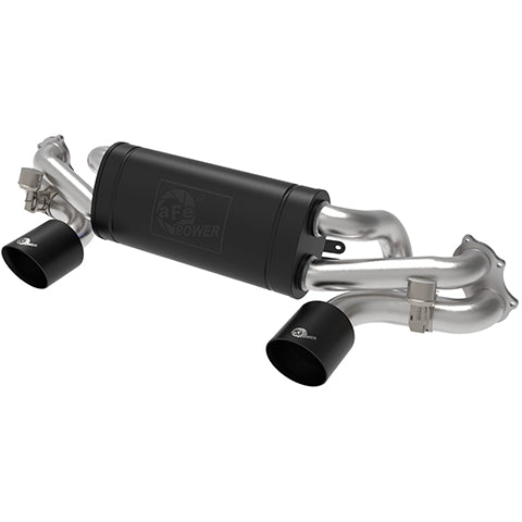 aFe Power MACH Force-XP Stainless Steel Cat-Back Exhaust System | 2020-2022 Porsche Cayman GT4 (49-36443-P)