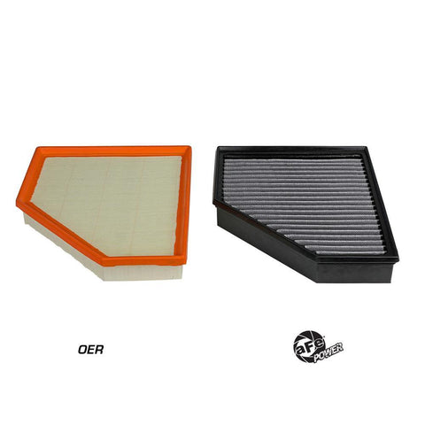 aFe Magnum FLOW Pro DRY S Air Filter | 2020-2026 Toyota Supra 3.0L, 2020-2025 BMW M340i, and 2019-2025 BMW Z4 M40i (31-10296)