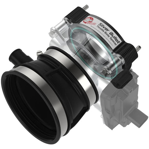 aFe Power Silver Bullet Throttle Body Spacer | 2020-2021 Chevrolet Corvette C8 (46-34023B)