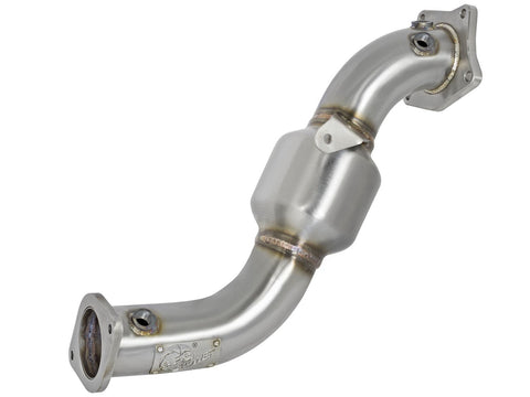 aFe Power Street Series Twisted Steel Catted Downpipe | Chevrolet / Cadillac Multiple Fitments (48-34126-HC)