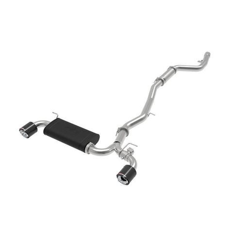 aFe Takeda 3" to 2.5" 304SS Catback Exhaust | 2020-2021 Toyota Supra 3.0T (49-36043)