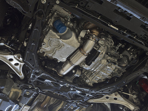 aFe Twisted Steel 3" Rear Downpipe/Midpipe | 2017-2021 Honda Civic Type R (49-36617)