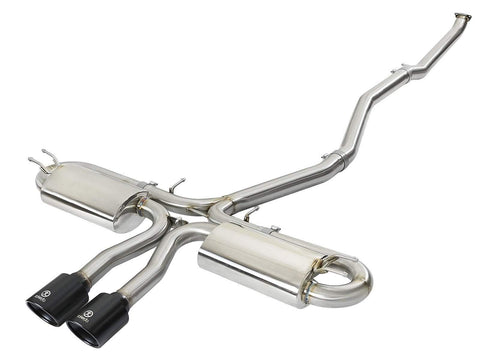 aFe Takeda 3" to 2-1/2" 304SS Cat-Back Exhaust | 2017-2021 Honda Civic Si Sedan (49-36621)