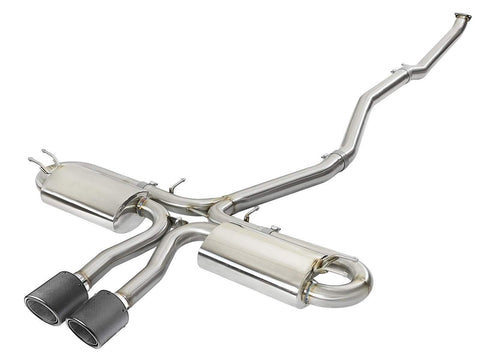 aFe Takeda 3" to 2-1/2" 304SS Cat-Back Exhaust | 2017-2021 Honda Civic Si Sedan (49-36621)