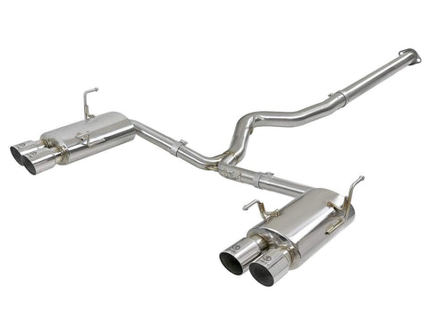 aFe Takeda 3" to 2.25" 304SS Cat-Back Exhaust | 2015-2021 Subaru WRX/STI (49-36801)