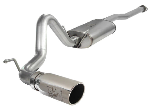 2013-2014 Toyota Tacoma V6-4.0L MACH Force-Xp  3" Cat-Back Stainless Steel Exhaust System w/Polished Tips by aFe Power (49-46022-P)