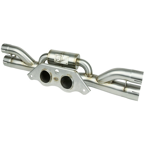 aFe Power MACH Force-Xp Stainless Steel Secondary Muffler Delete Pipe | 2014-2019 Porsche 911 GT3 (49C36441)