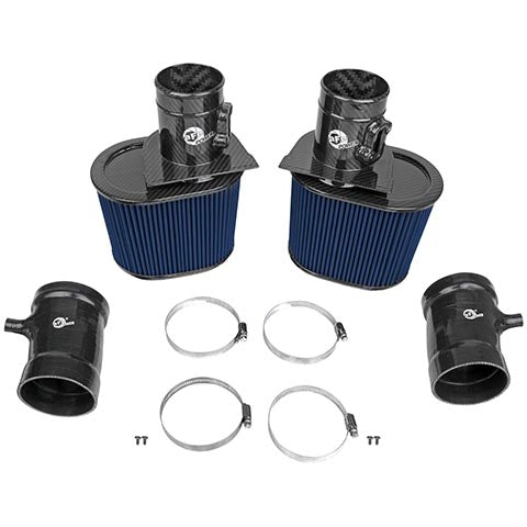 aFe Power Track Series Carbon Fiber Cold Air Intake System | 2010-2018 Audi R8 V10 (57-10012R)