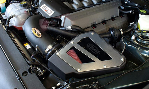 2015 Ford Mustang GT Dry Cold-Air Intake System by Airaid (451-328) - Modern Automotive Performance
 - 3