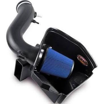 2011-2014 Ford Mustang 3.7L V6 MXP Intake System w/ Tube (Dry / Blue Media) by Airaid (453-265) - Modern Automotive Performance
