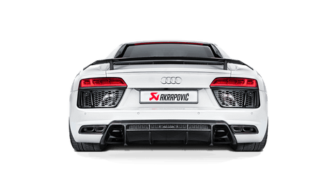 Akrapovič Slip-On Line Titanium Exhaust System | 2016 - 2018 Audi R8 Coupe/Spyder (S-AUR8SO3-T)