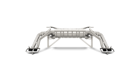 Akrapovič Slip-On Line Titanium Exhaust System | 2016 - 2018 Audi R8 Coupe/Spyder (S-AUR8SO3-T)