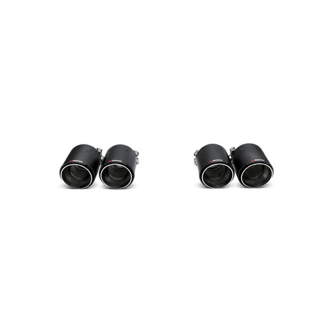 Akrapovic Carbon Tail Pipes | 2014-2018 BMW M3 F80 & M4 F82/83 (TP-CT/26)