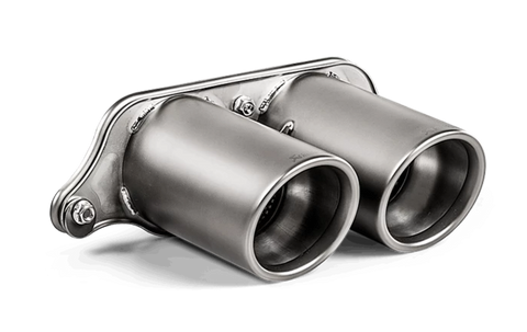Akrapovic Titanium Tail Pipe Set | 2018 Porsche 991.2 GT3 (TP-T/S/17)