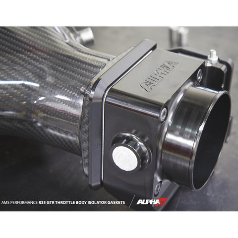 AMS Performance Throttle Body Isolator Kit | 2009+ Nissan R35 GT-R (ALP.07.08.0006-5)