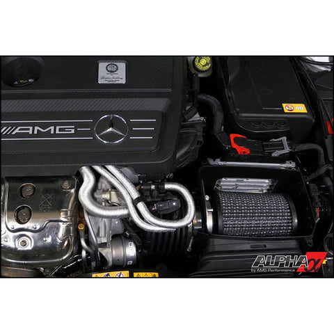 Alpha Performance Air Filter & CNC Aluminum Adapter | 2013-2018 Mercedes-Benz A45 AMG, 2014-2018 Mercedes-Benz CLA45 AMG, and 2014-2018 Mercedes-Benz GLA45 AMG (ALP.19.08.0001-1)