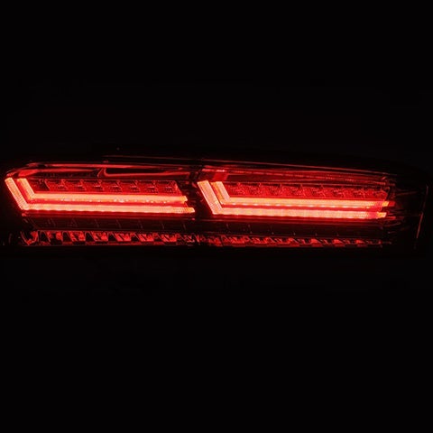 Alpharex PRO-Series LED Tail Lights - Jet Black | 2016-2018 Chevrolet Camaro (610010)