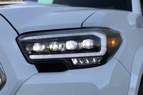 AlphaRex ARex Nova LED Heads - Chrome - Set | Toyota Tacoma: 2016-2020 (880706)
