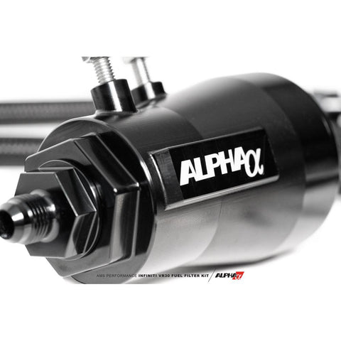 AMS Red Alpha Fuel Filter Kit | 2016-2023 Infiniti Q50/Q60 3.0T (ALP.28.07.0008-1/ALP.28.07.0009-1)