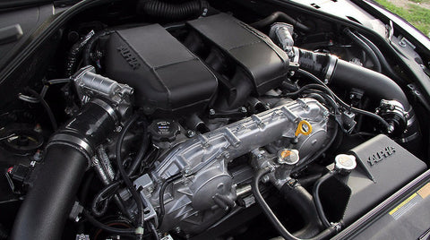 AMS Alpha Induction Kit for TiAL BOV (Black) | 2009-2015 Nissan R35 GT-R (ALP.07.09.0003)