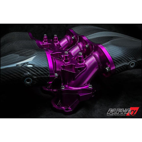 AMS Performance R35 GT-R Carbon Fiber Intake Manifold | 2009-2024 Nissan GT-R (ALP.07.08.0101-X)
