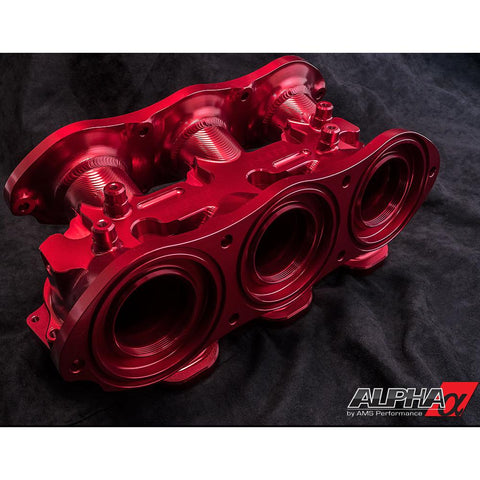 AMS Performance R35 GT-R Carbon Fiber Intake Manifold | 2009-2024 Nissan GT-R (ALP.07.08.0101-X)