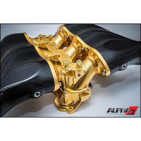 AMS Performance R35 GT-R Carbon Fiber Intake Manifold | 2009-2024 Nissan GT-R (ALP.07.08.0101-X)