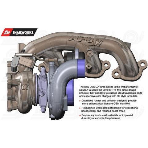 AMS Performance Omega 11 Turbo Kit | 2009-2021 Nissan GTR (ALP.07.14.0201-1/2)