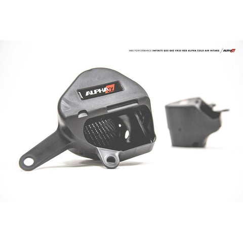 AMS Red Alpha Cold Air Intake | 2016-2024 Infiniti Q50 / Q60 VR30DETT (ALP.28.08.0001-1)