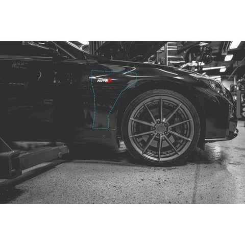 AMS Red Alpha Auxiliary Intercooler Tank | 2017-2022 Infiniti Q60 3.0TT (ALP.30.02.0001-1)