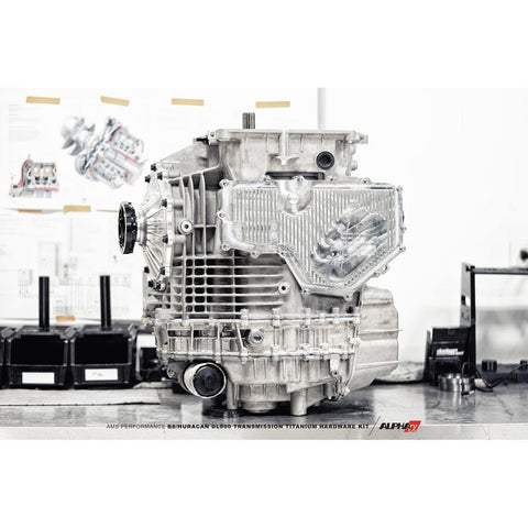 AMS DL800 Transmission Titanium Hardware Kit | 14-21 Audi R8 / 15-21 Lamborghini Huracan (ALP.37.03.0003-1)