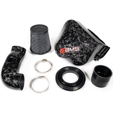AMS Performance Chopped Carbon Air Intake | 2020-2026 Toyota GR Supra 3.0L (AMS.38.08.0001-2)